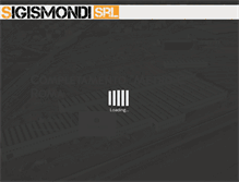Tablet Screenshot of grupposigismondi.com